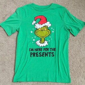 Girls Green Grinch Tee